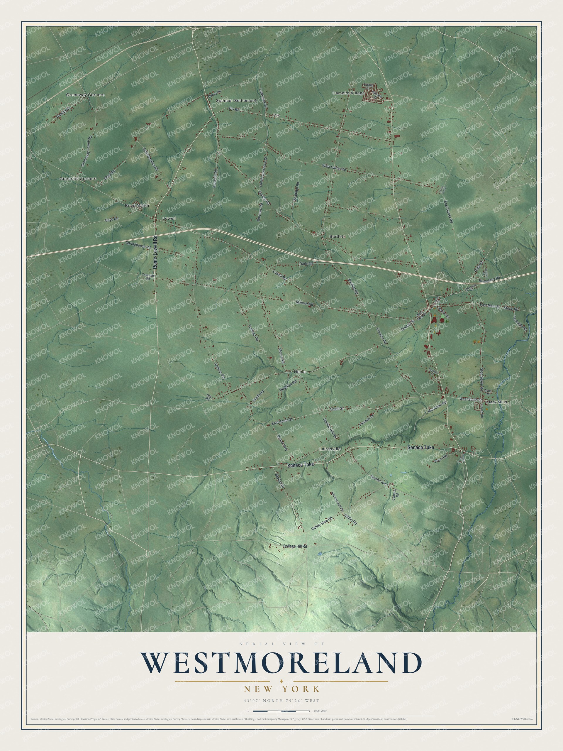 Watermarked full-map preview of Westmoreland, New York
