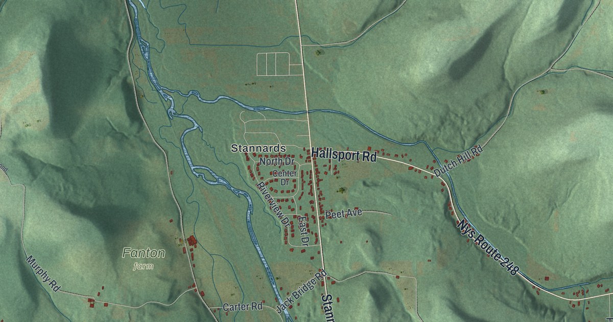 Map of Willing, New York