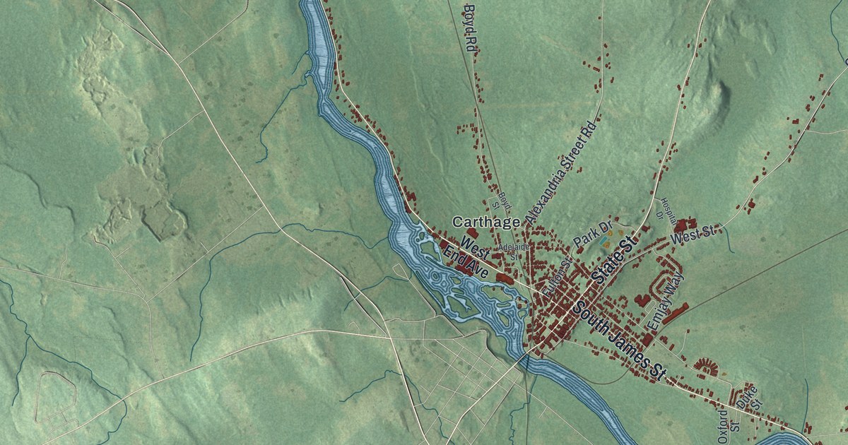 Map of Wilna, New York