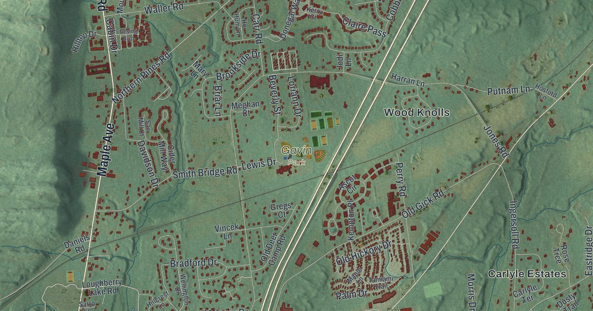 Map of Wilton, New York