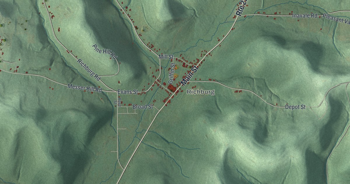 Map of Wirt, New York