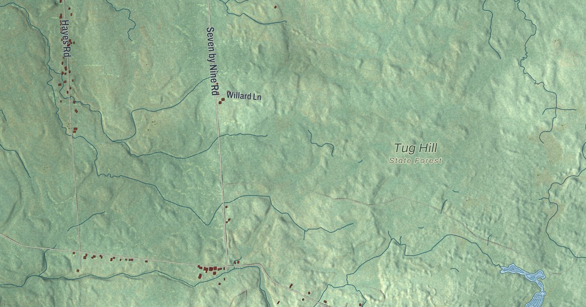 Map of Worth, New York