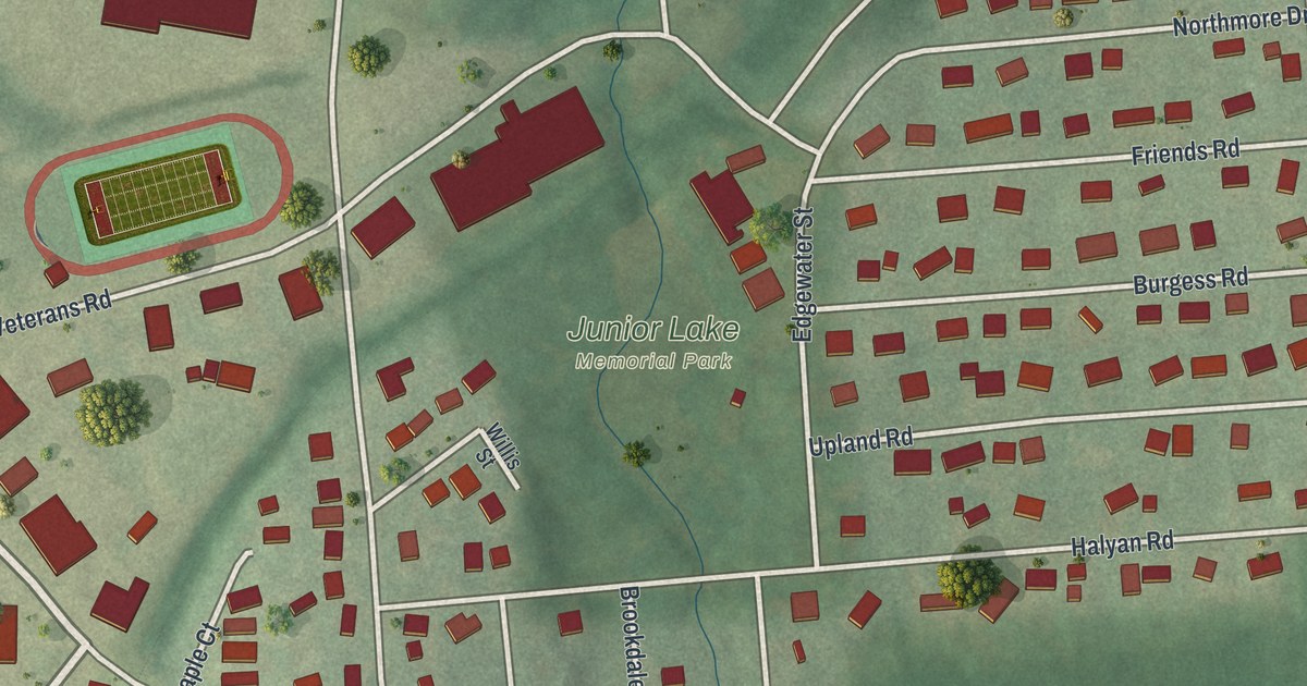 Map of Yorktown Heights, New York