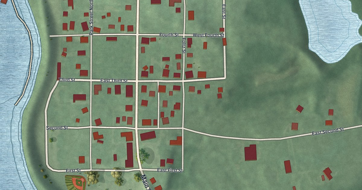 Map of Zoar, Ohio in 2026