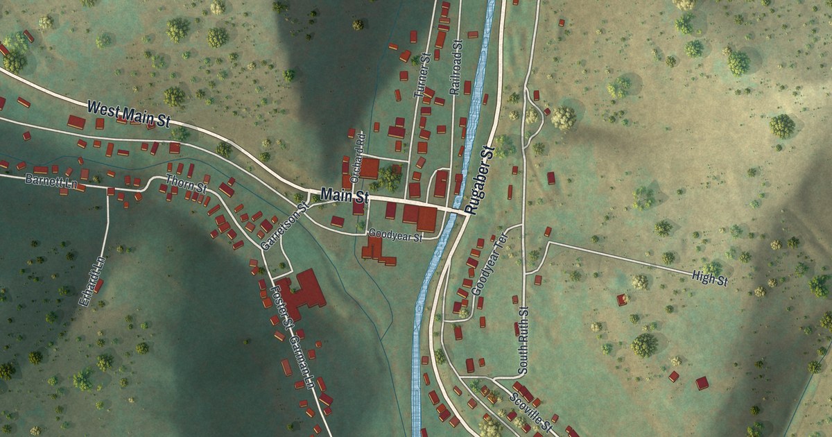 Map of Austin, Pennsylvania in 2026