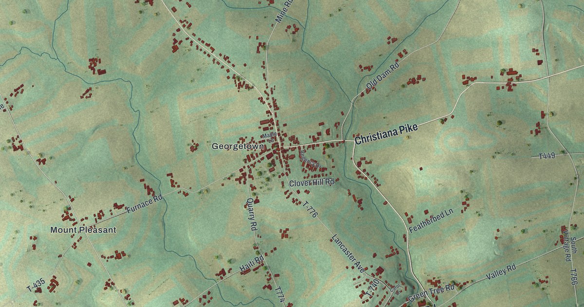 Map of Bart, Pennsylvania in 2026