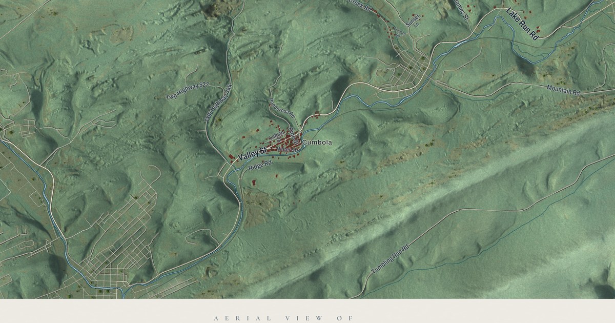 Map of Blythe, Pennsylvania in 2026