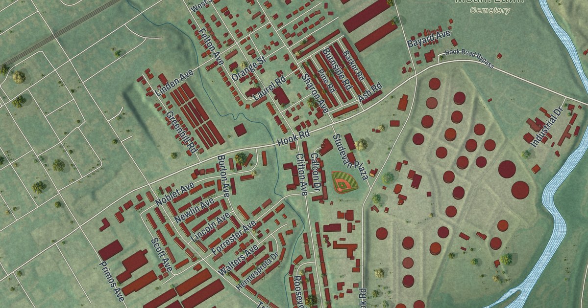 Map of Darby Township, Pennsylvania in 2026