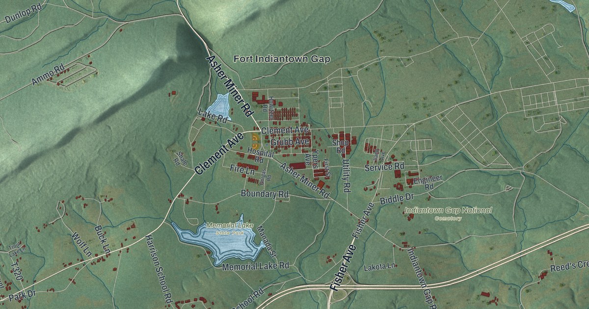 Map of East Hanover, Lebanon County, Pennsylvania in 2026