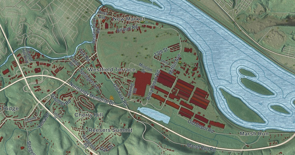 Map of Fairview, York County, Pennsylvania in 2026