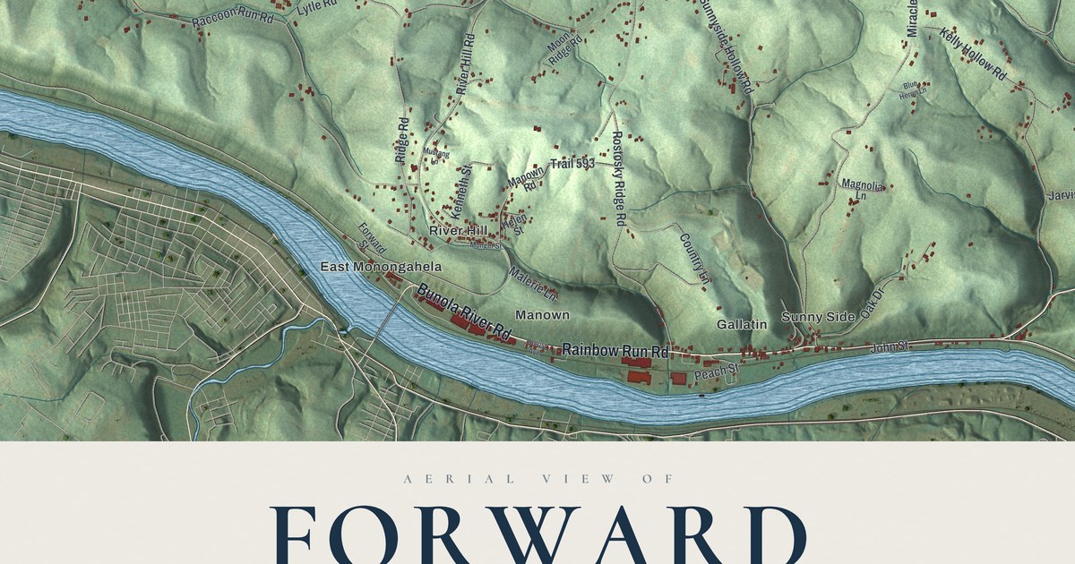 Map of Forward, Allegheny County, Pennsylvania in 2026