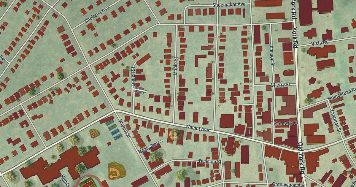 Map of Jenkintown, Pennsylvania in 2026