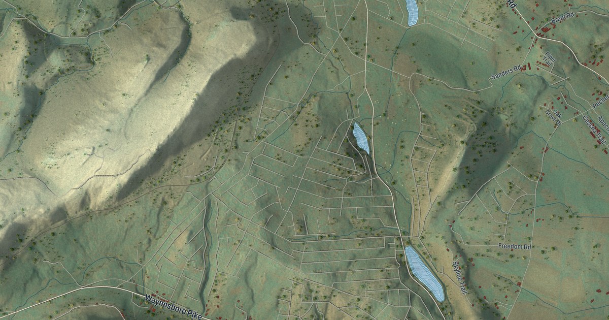 Map of Liberty, Adams County, Pennsylvania in 2026