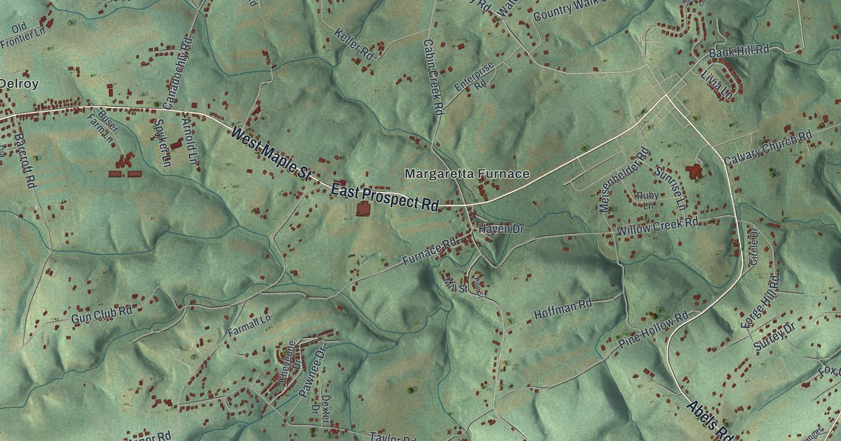 Map of Lower Windsor, Pennsylvania in 2026