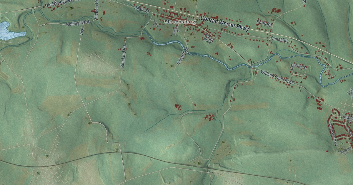 Map of Marion, Berks County, Pennsylvania in 2026