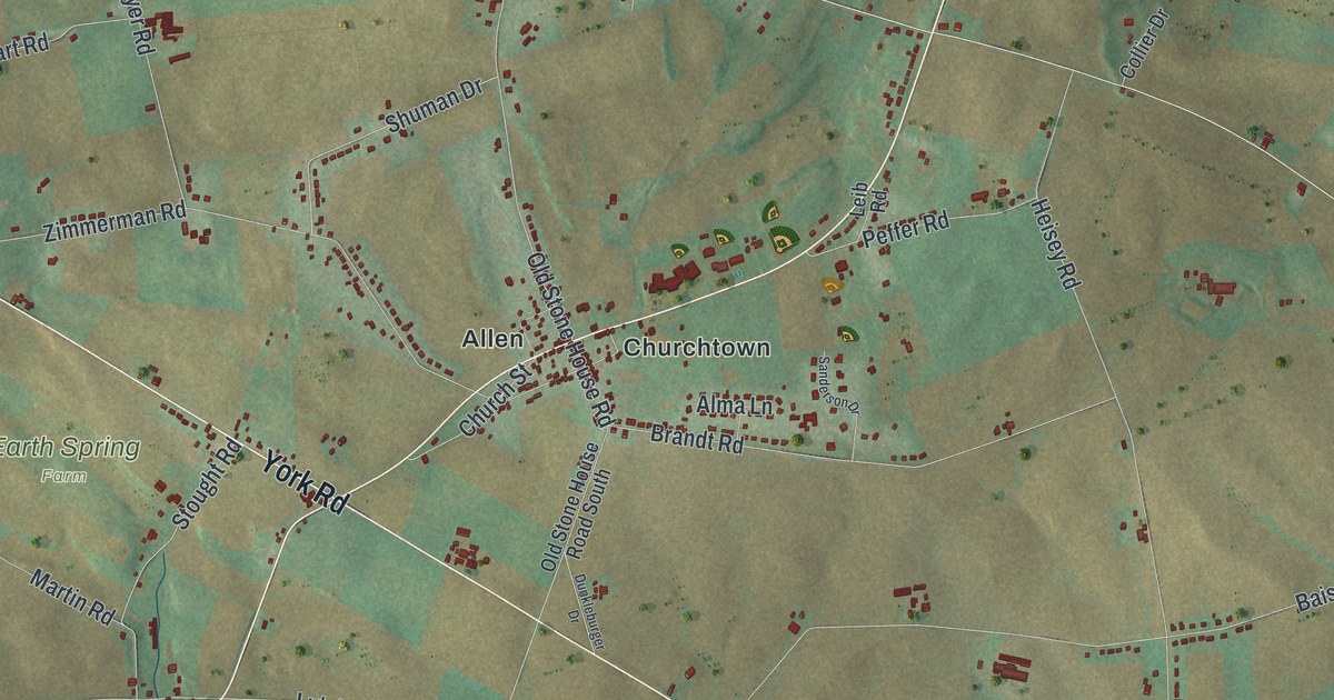 Map of Monroe, Cumberland County, Pennsylvania in 2026