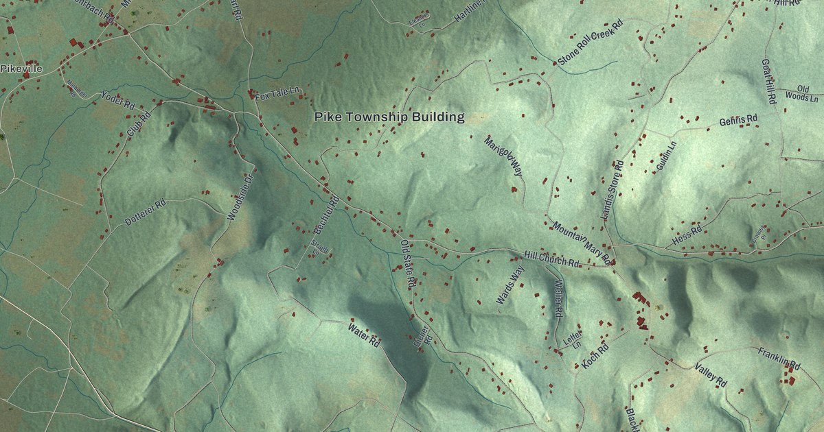 Map of Pike, Berks County, Pennsylvania in 2026