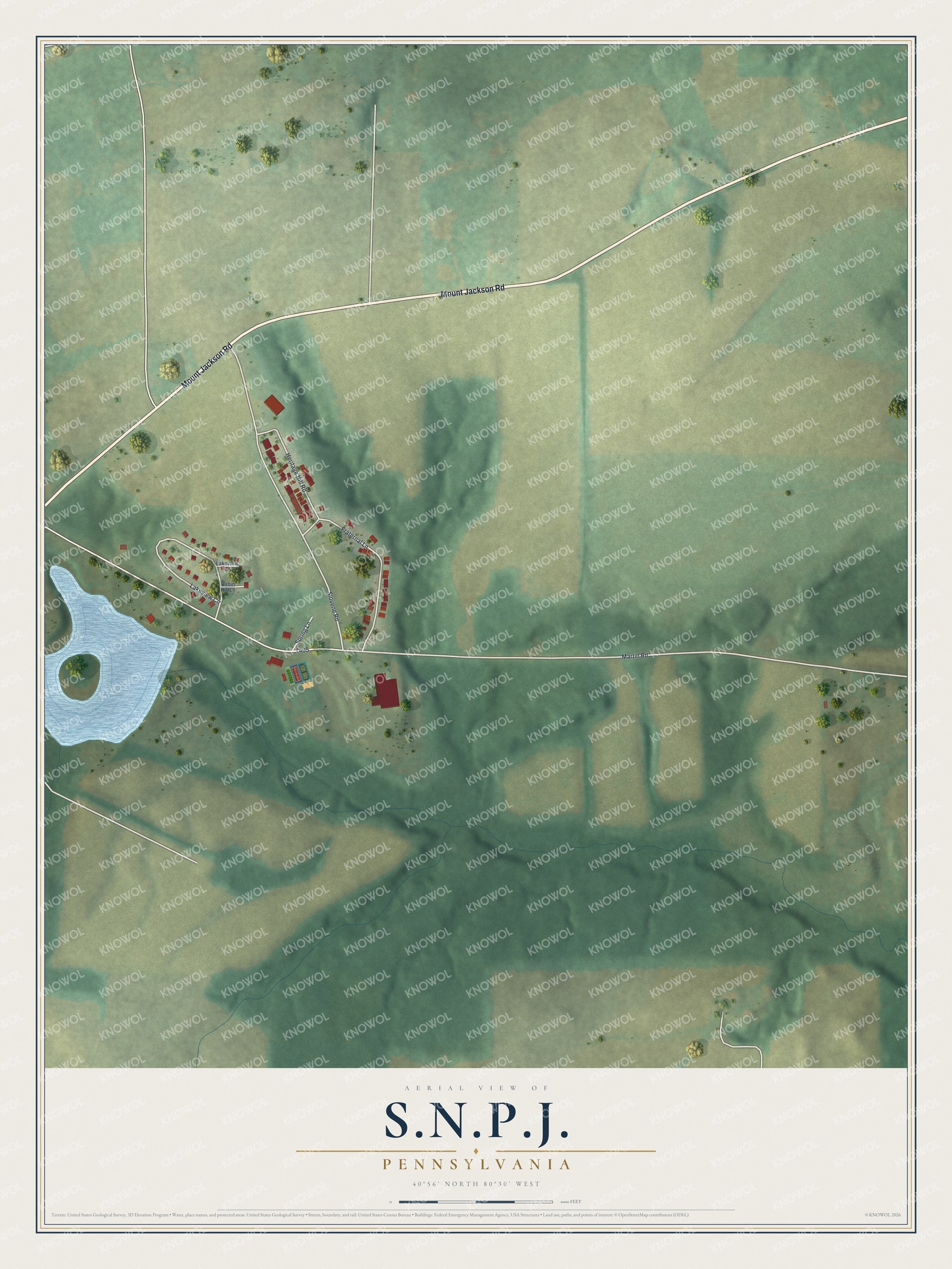 Watermarked full-map preview of S.N.P.J., Pennsylvania