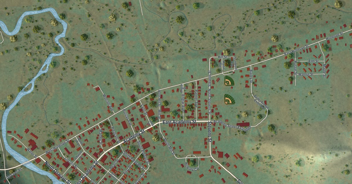 Map of Shinglehouse, Pennsylvania in 2026