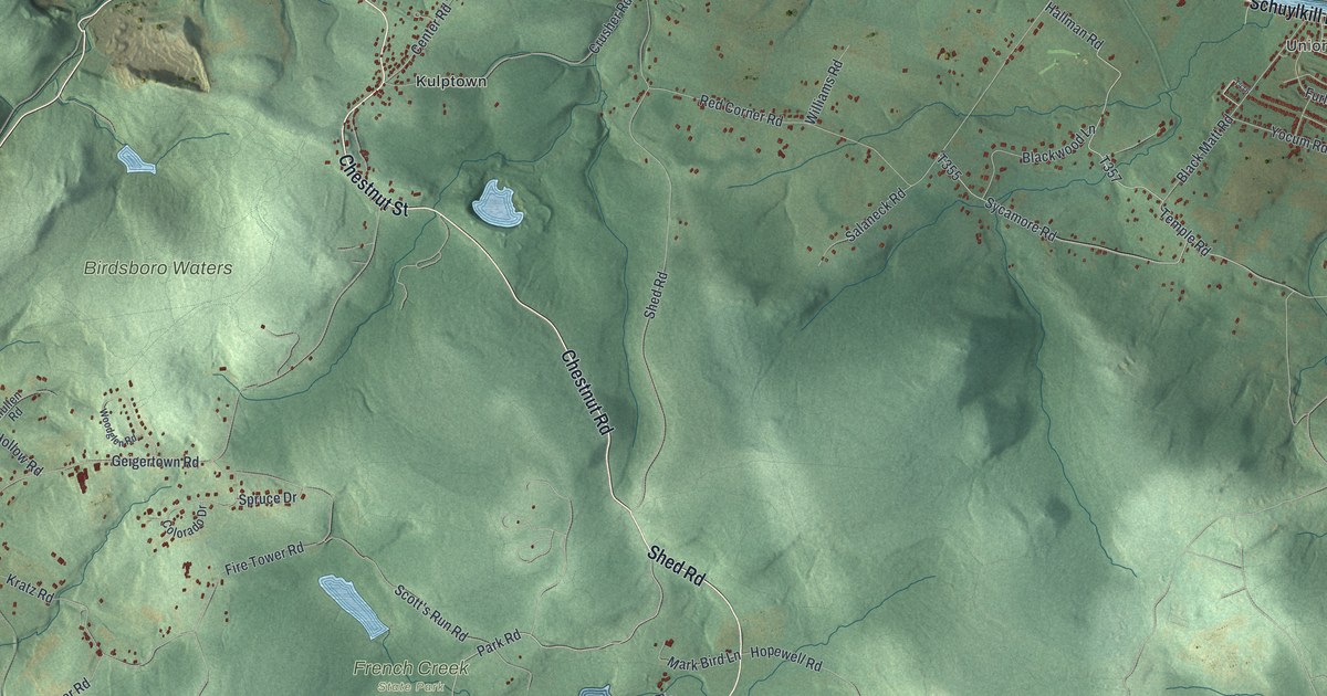 Map of Union, Berks County, Pennsylvania in 2026