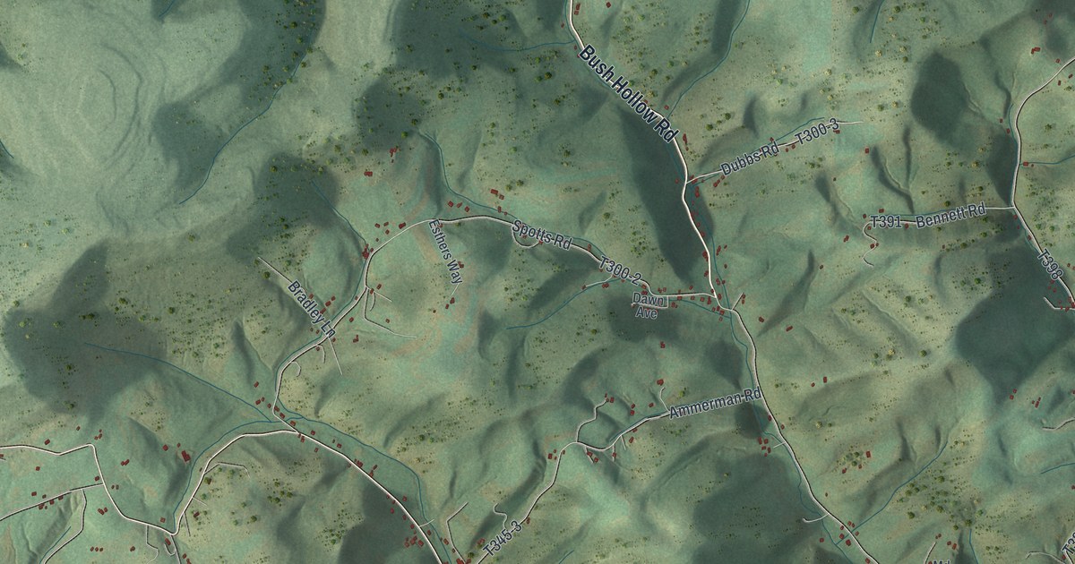 Map of Union, Centre County, Pennsylvania in 2026