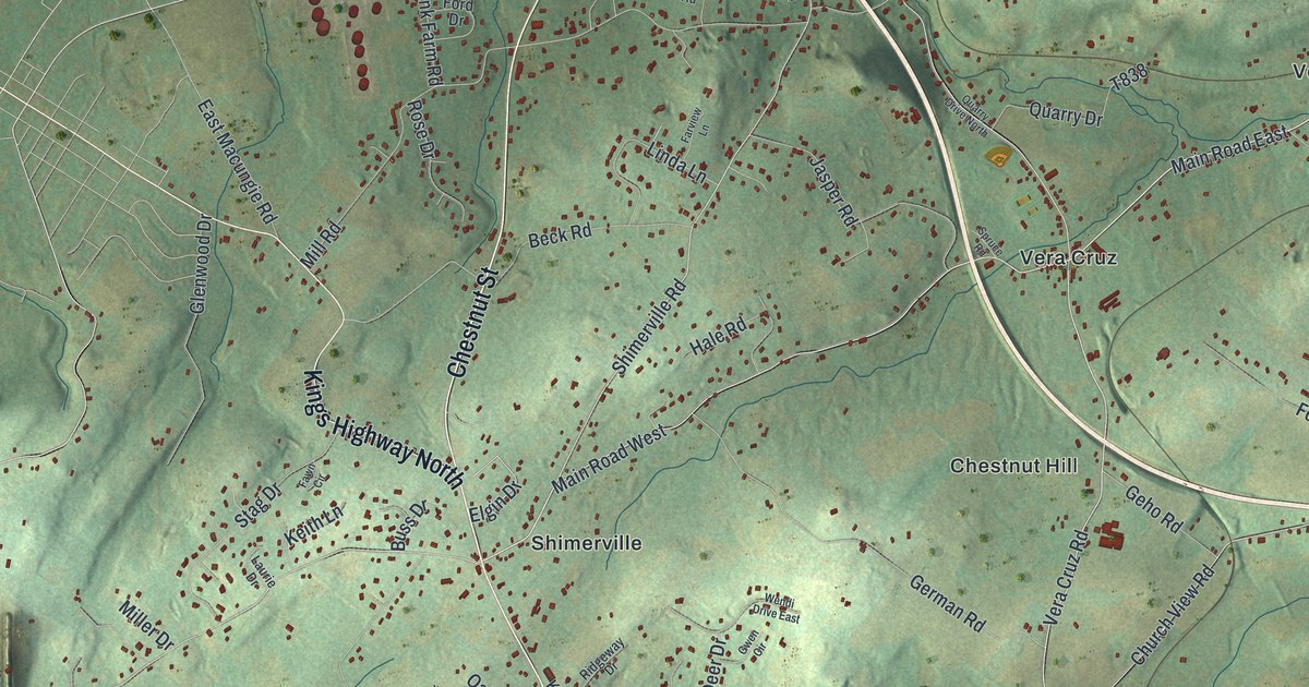 Map of Upper Milford, Pennsylvania in 2026