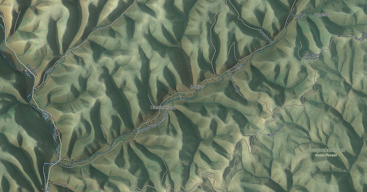 Map of Wharton, Potter County, Pennsylvania in 2026