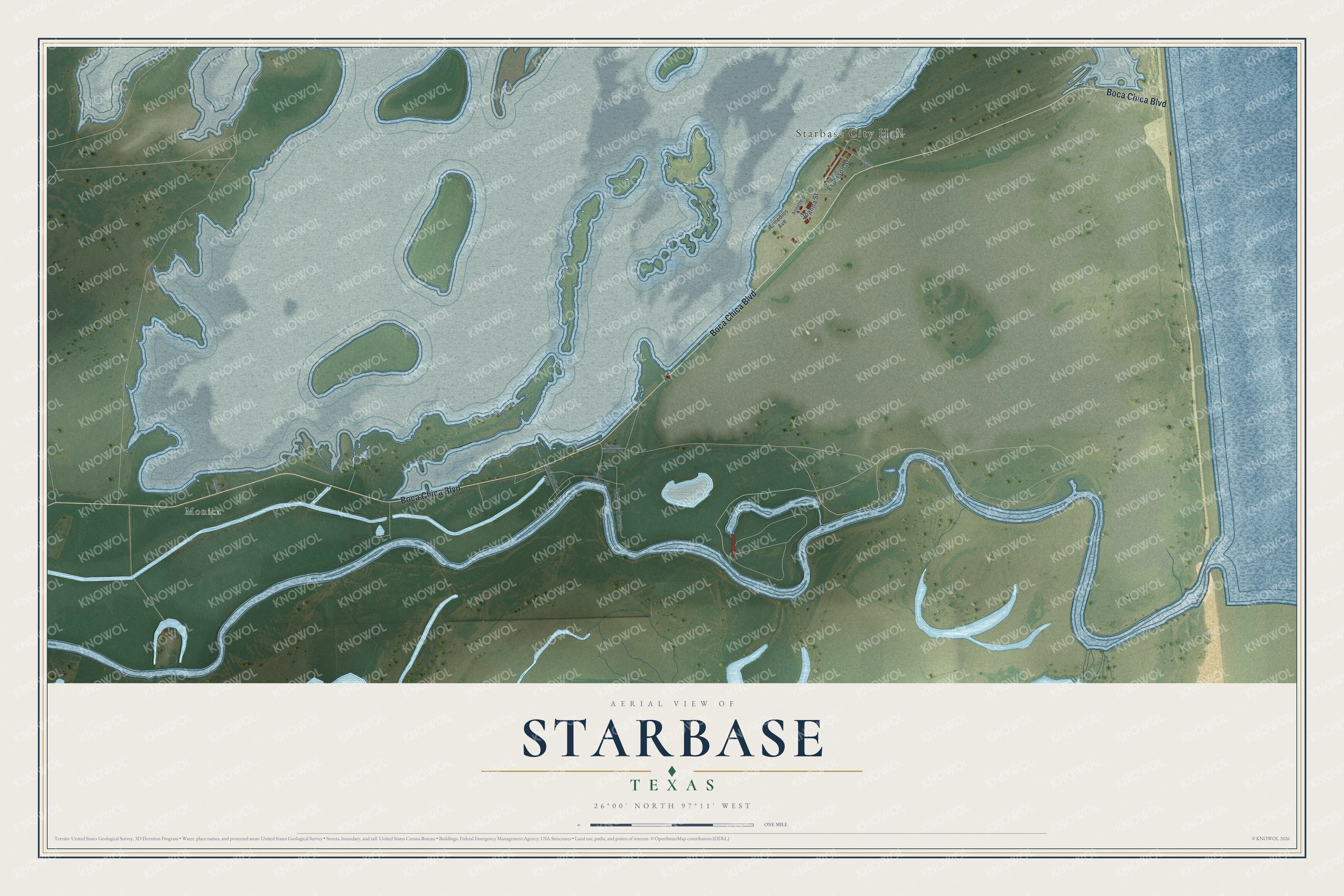 Watermarked full-map preview of Starbase, Texas