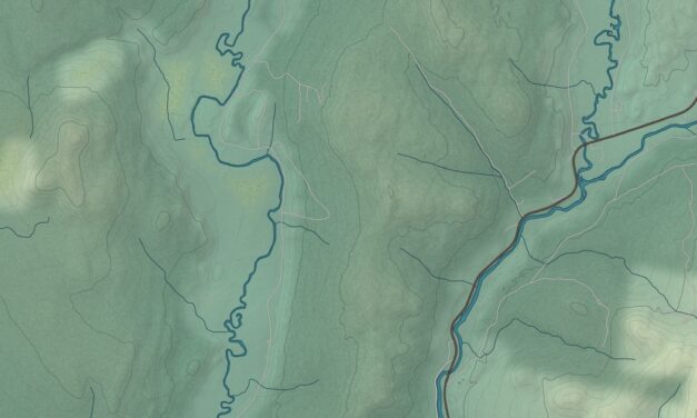 Beautifully Detailed Map of Stewartstown, New Hampshire